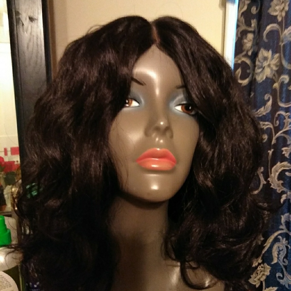 Freetress Equal  Lace Part Wig Color Dark Brown
